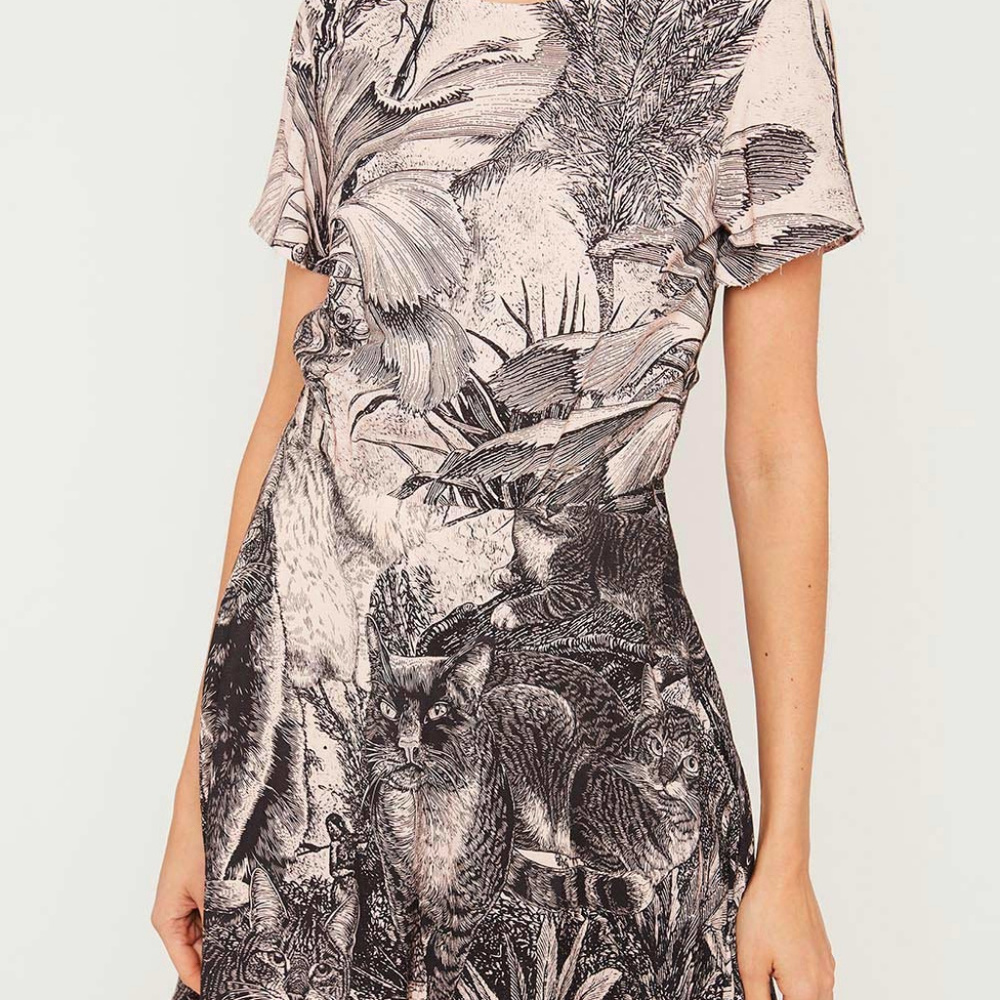 Paul & Joe Sister PAPILLONE ROSE dress